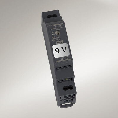 Strømforsyning HDR-15-9 +9V/1,25A/15W DIN skinne