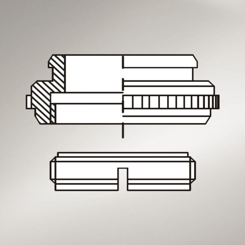 OT.XA.01 adapter til OT.AR.01 for Danfoss RAV/RAVL ventil