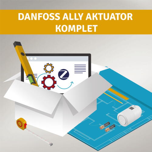 Komplet Danfoss Ally aktuator