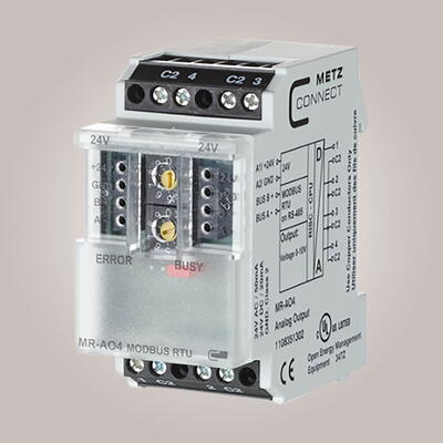 METZ CONNECT MR-AO4 Modbus Udgangsmodul 4x 0-10V